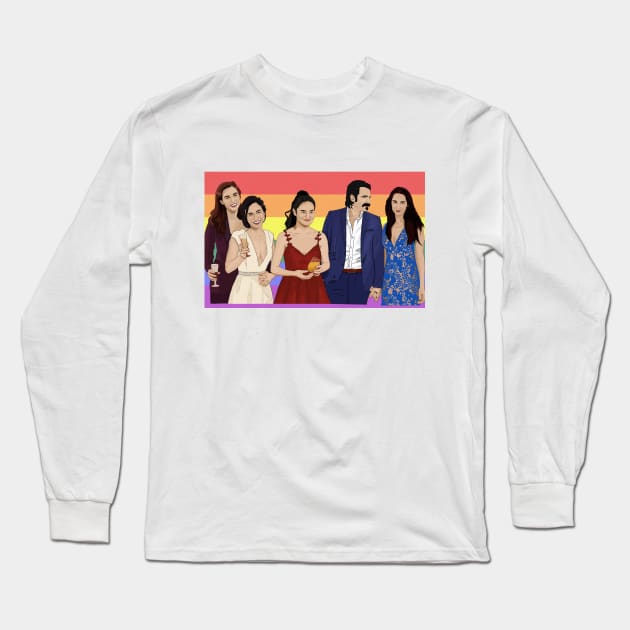 Wynnona Earp Pride Long Sleeve T-Shirt by sapb-artwork